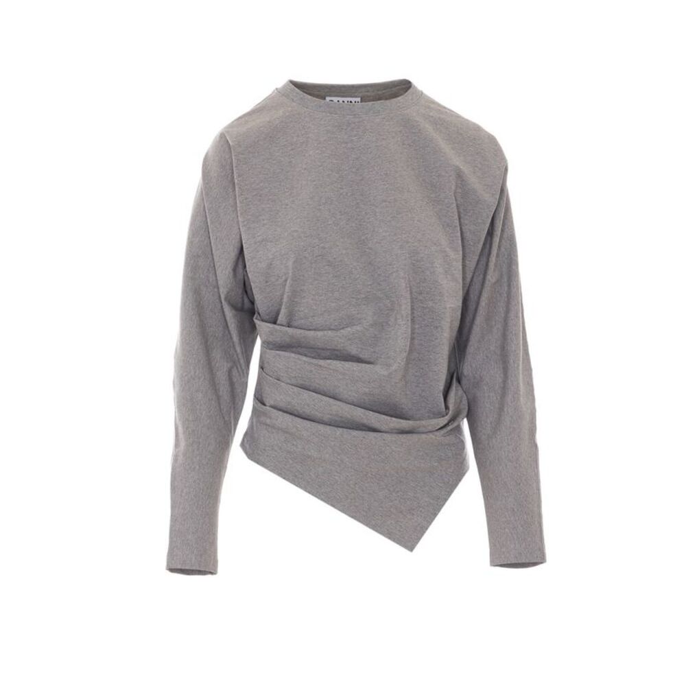 Ganni Women Heavy Draped Sweatshirt